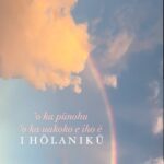 Hāwane Rios Instagram - I H Ō L A N I K Ū ’O ka pūnohu ‘O ka uakoko E iho ē This oli has traveled with me from one end of our island chain to the very other end. From Hawai’i Mokupuni all the way to Hōlanikū. It is the first oli I taught the Hale Haumea and it will be one of the oli that will be shared in ‘Akahipapahonuamea. This rainbow arched the sky as we made our way from Kuaihelani to Hōlanikū. How beautiful it was to greet this ho’ailona of the goddess Keānuenue alongside my sister @kapuleifloress 🌈. “If I didn’t know any better I’d say that rainbow was for you and me If I didn’t’t know any better I wouldn’t continue to believe But I saw it with my own eyes Oh I saw it with my own eyes Ka’a iā Kuaihelani Hō‘ea hou mai i Hōlani! Hōlani!” Excerpt from I Hōlanikū, a mele I wrote free style about our voyage to Hōlanikū. Registration still open for ‘Akahaipapahonuamea Online Papa Oli Course ulaaihawane.com/akahipapahonuamea Free for all Lahaina and Palestinian people - email management@ulaaihawane.com for access code. @halehaumea #halehaumea #akahipapahonuamea Papahānaumokuākea Marine National Monument