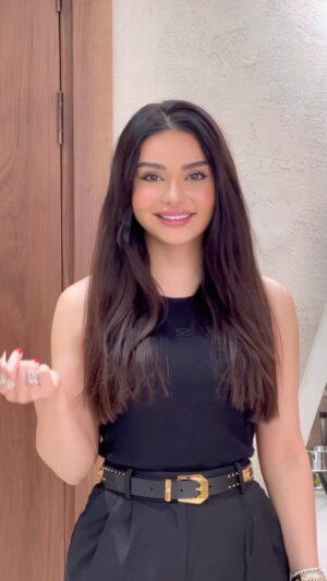 Haifa Hassony Instagram - New look ✂️💇‍♀️🫣 
:
:
:
صبغة @savooiraq