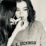 Hailee Steinfeld Instagram - six days. dickinson season three. apple tv+. 🥀