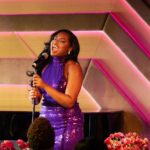 Hailey Kilgore Instagram - GRAMMY WEEKEND 2024 💜 I don’t even know where to begin….. My life has been forever changed. We will start there. I haven’t felt this grateful, fulfilled, joyous, changed for the better, on and on in a LONGGG TIME. My soul is happy and I have so many people to thank. My week started with finishing my first album which is just insane to say I was feeling excited//terrified//anxious// all of the above… Then I got to fly to LA to spend time with the people I ADORE. My people. My family 🥹. I got to sing at my first GRAMMY WomanEvolve event run by the absolutely incredible @kaishaadia and @adamblackstone @bassicblack THANK YOU SO MUCH FOR HAVING ME. Adam has championed me time and time again. Not only did I get to perform. I got to sing MY OWN song. Which was liberating AF for SOOOO many reasons! I then got to sit on a panel (ME. On a panel at Grammy weekend!) in a room and the get best education on this business by some of the most incredible beautiful smart and talented black women in the world. I was welcomed with open arms, excitement, and love by SOOOO MAAANNY (which does not land lightly on me). The little black girl in me felt like she belonged. Feeling wanted and like people care about and value what you have to say is. EVERYTHING. I will always carry that feeling and hopefully I can pull out that confidence when I need it in different spaces. Saying that this weekend changed my life is an understatement. 💜Thank you’s incoming. Creative director: @ayeneen Stylist: @taylormadisonx3 Designer: @laquan_smith Makeup: @estabrookartistry Hair: @monaeartistry Photographer: @calvingproductions Photographer: @bycestlazee
