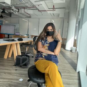 Hala Al Turk Instagram - Being on campus is an amazing feeling🥰