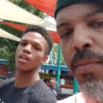 Halle Berry Instagram - The smiles on their faces tell their story! Their magic is palpable, it's playful and strong and full of joy! Van is not anchor nor sail, but he’s a guiding light whose love gently guides the way…for All of us! Happy Father’s day to all the dads in my life and all of yours! ❤️