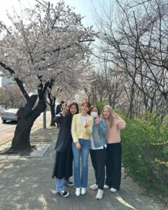 Han Hye-jin Instagram - #여의도 #벚꽃 촬영하며 벚꽃 구경했어요😀🌸