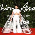 Hannah John-Kamen Instagram - Feeling Fabulous ❤️ designer @bradleysharpe Makeup @kennethsohmakeup Hair @stefanbertin Styling @karenclarkson BFC @britishfashioncouncil Tiktok @tiktok #britishfashionawards What an amazing night