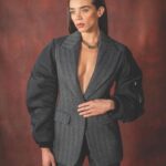 Hannah John-Kamen Instagram - Fabric cover feature Photography @yolandaliou Styling @karenclarkson Karen Clarkson Hair @naradkutowaroo Make up @lisapotterdixon Editorial Director @busylizzie81 Creative Directo @penclem.creates