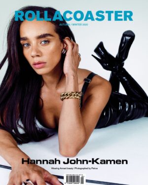 Hannah John-Kamen Instagram - Thankyou @armanibeauty for an amazing cover shoot for @rollacoaster 💋