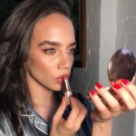 Hannah John-Kamen Instagram - Thankyou so much @pauledmonds217 and @ctilburymakeup for sprucing me up for the @newportbeachfilmfest 🙏🏽