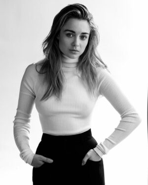 Hannah Kasulka Instagram - Here's a #tbt pic from my @interviewmag shoot that didn't end up in the article. Photo by @brianhigbee hair @christianmarc makeup @samuelpaulmakeup stylist @hennakristiina