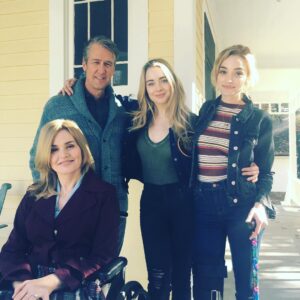 Hannah Kasulka Instagram - Last day of shooting @theexorcistfox #tbt #TheExorcist 🏡