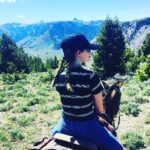 Hannah Nordberg Instagram - idahome 💙 #happiness #nature #horsebackriding #homeawayfromhome #peaceful