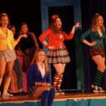 Hannah Nordberg Instagram - “It’s been three weeks since I became friends with the H e a t h e r s ❤️🧡💛💚💙....” #sistas #missthis #musicaltheatreforever #gratefulforthesefriends #throughthickandthin #love #truefriends #actorlife #heathersthemusical #beautiful #seventeen #fightforme #candystore #lateposting #musicaltheatreisateamsport #bestiesforlife#threesies