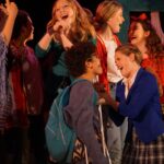 Hannah Nordberg Instagram - “It’s been three weeks since I became friends with the H e a t h e r s ❤️🧡💛💚💙....” #sistas #missthis #musicaltheatreforever #gratefulforthesefriends #throughthickandthin #love #truefriends #actorlife #heathersthemusical #beautiful #seventeen #fightforme #candystore #lateposting #musicaltheatreisateamsport #bestiesforlife#threesies