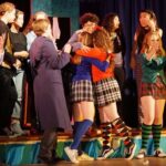 Hannah Nordberg Instagram - “It’s been three weeks since I became friends with the H e a t h e r s ❤️🧡💛💚💙....” #sistas #missthis #musicaltheatreforever #gratefulforthesefriends #throughthickandthin #love #truefriends #actorlife #heathersthemusical #beautiful #seventeen #fightforme #candystore #lateposting #musicaltheatreisateamsport #bestiesforlife#threesies