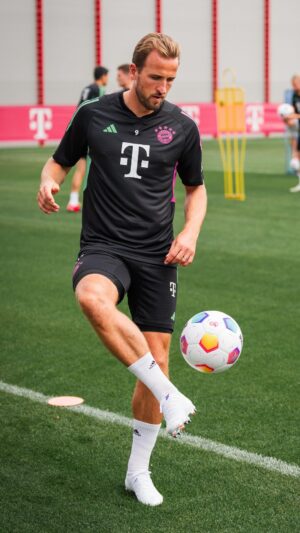 Harry Kane Instagram - ⚽🆙🤝

#FCBayern #MiaSanMia