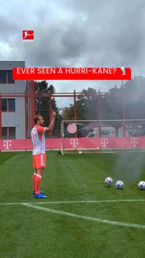 Harry Kane Instagram - So that’s how he gets so many goals! 😉🌪️

Who else is ready for the #Bundesliga and @HarryKane’s return? 🤩