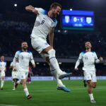 Harry Kane Instagram - Very proud of what we’ve achieved as a team in 2023 - from a historic win in Italy to qualifying as group winners. On a personal level becoming England’s top goalscorer means it’s been an international year I’ll always remember. Can’t wait for 2024 in an England shirt and the Euros 🙌🦁🦁🦁