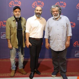 Hassan Pourshirazi Instagram - ‌‌محسن تنابنده، #حسن_پورشیرازی و سیروس مقدم 
در افتتاحیه فیلم سینمایی " قسم "
‌‌
‌‌
دوشنبه ۷ مرداد ۱۳۹۸/ سینما اطلس مشهد ‌‌
‌‌🔹️
💙 #محسن_تنابنده # نویسنده #کارگردان #بازیگر # #قسم #مهناز_افشار #سعید_آقاخانی #حسن_پورشیرازی #مهران_احمدی ‌‌
‌‌~~~~~~~~~~~~~~~~~~