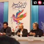 Hassan Pourshirazi Instagram - Repost @cinematicket with ・・・ شوخی های محسن تنابنده درباره وجود شتر و گاو در برخی سکانس های فیلم #قسم @mohsen.tanabandeh #فجر۳۷باسینماتیکت
