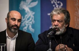 Hassan Pourshirazi Instagram - نشست رسانه ای فیلم #قسم 
#جشنواره_فیلم_فجر37 
عکس: @miladpayami