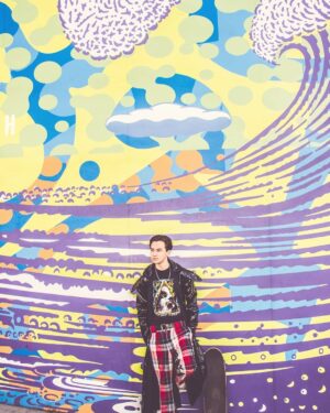 Hayden Byerly Instagram - Whatta pretty wall.  @jjbentleyartist