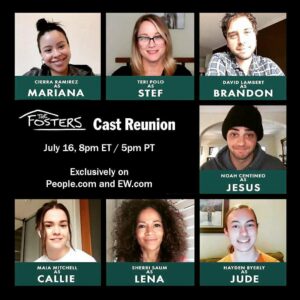 Hayden Byerly Instagram - So excited to see the beautiful @thefosterstv family coming together to support @theactorsfund during this crazy time!  Check it out at People.com or EW.com 7/16 at 8pm EST! 😁