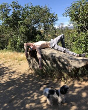 Hayden Byerly Instagram - Jemma does this whole hiking thing a lot better than I do....