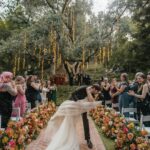 Hayley Orrantia Instagram - It’s all in the details 💍 We will be reminiscing on these memories forever! Thank you to all of our incredible vendors for making this evening so special! • • Photography @taryndudley Venue @calamigosguestranch Planner @karlispanglerevents Florals @joyofbloomflorals Band @jordankahnorchestra DJ @secondsong_official Rentals @premiere_rents / @adorefolklore Dress @lizmartinezbridal Installations @thejoyhaven Signage @studioyella Cake @vanillabakeshop Videography @kindlyweddings Digital Content @giftsforthegirls Pizza @pizzahut
