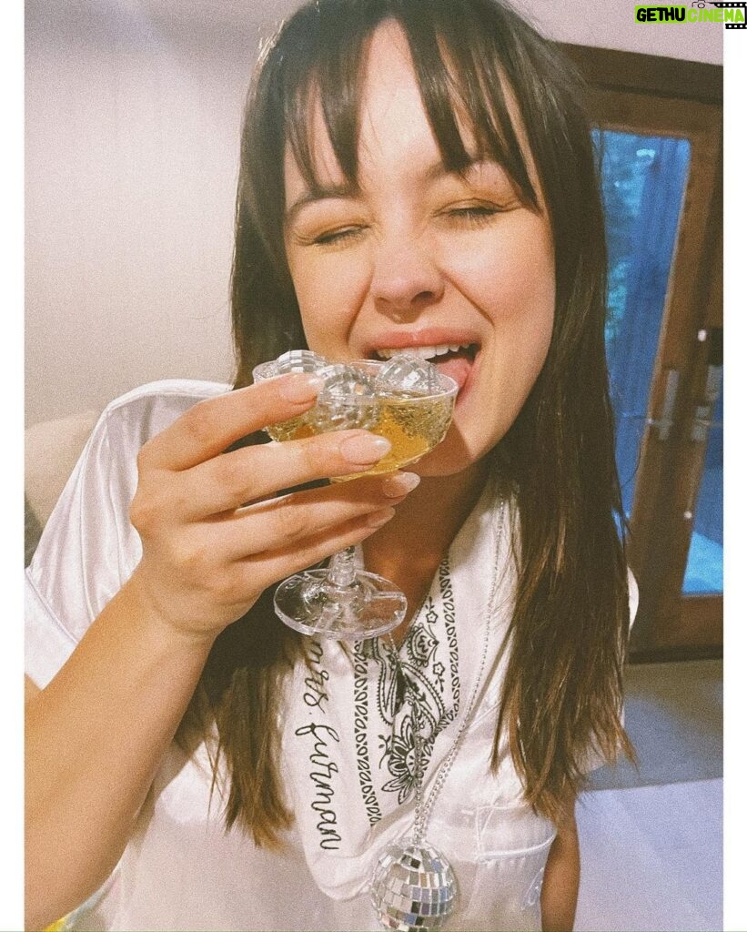 Hayley Orrantia Instagram - just a snippet 🪩 #bacheloretteparty Whitefish, Montana