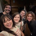 Hayley Orrantia Instagram - Such a special night watching our friends be absolute rockstars at their sold out Greek show! So proud of y’all and honored to watch you shine! ✨