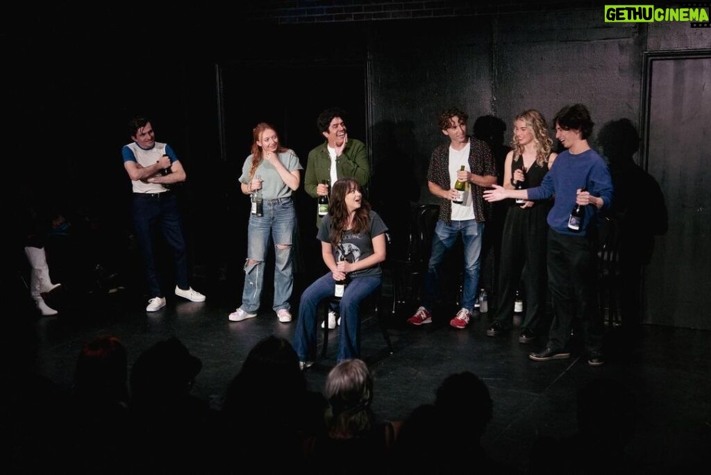 Hayley Orrantia Instagram - Let’s just say I needed a full 24 hours to recover on Sunday 🍷 thank you to everyone who came out to the @pinot_noir_improv show on Saturday at @ucbtla! I had a blast! 📸: @jack_hackett