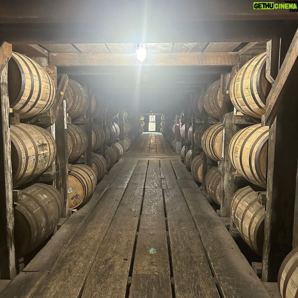 Hayley Orrantia Instagram - I had such an awesome time with my dad in Kentucky this weekend exploring Frankfort and some of the distilleries there. Thank you @buffalotracedistillery for showing us around your incredible property! Shout out to Freddie, our sweet guide, as well as Matt, Rebecca and Mark for making it happen! Can’t wait to come back and visit again 🥃 Buffalo Trace Distillery