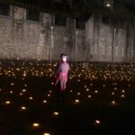 Helen George Instagram - We were lucky enough to get to see this from the moat at The Tower of London, it was incredible #toweroflondon