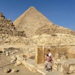 Helena Houdová Instagram - We are here. 12/12 Bringing light into darkness. Sacred Egypt Journey begins.. Love to all beings. ❤️ #balance Great Pyramid of Giza