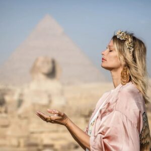 Helena Houdová Instagram - What I received from the last  Sacred Journey of Egypt this past February?

❤️ Deep remembering who I truly am. I touched the limitless and infinite pieces of myself, of my being which never ends or starts. Just transforms.

❤️ Activation of my soul DNA.  Knowing that I am on planet Earth for purpose and I live my soul mission

❤️ Family. I was standing inside the temples and Pyramid with those I knew through time and space for millenia.

❤️ Healing. I saw timeline where patriarchy came into play and my gifts and innocence were taken from me. I am taking that back.

❤️ I made friend with Darkness. I forgave her. I honored her and I felt that she too, is a part of Oneness.

❤️ I felt the truth. The real history hidden from us. I felt it in the stones. The vibrations and frequencies spoke.

❤️ I connected with the most beautiful humans I could wish to connect with. I felt safe. And held. And i didnt have to translate my soul.

❤️ Since than, my gifts are stronger, clearer and I honor myself much more. And I also see and honor the others no matter where on their journey they are.

And so much more..

If you want to meet yourself deeper and Egypt is calling. Join us this December.
We just added new offering tp our Siwa Expedition : Daypass for you to spend all day with us in Giza and end it with private visit of the Great Pyramid where we will chant and meditate❤️🧡😂

I love you family and I am calling few of you to join us 12.12 in Egypt.

With love,
Helena ❤️

Pic by @sarkahasara