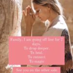 Helena Houdová Instagram - Family, I am going off line for 7 days. To drop deeper. To heal. To connect To magic See you on the other side Thank you for walking this journey with me🙏🏻🙏🏻🙏🏻 I love you❤️ Burning Man