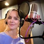 Helena Mattsson Instagram - So happy to be back to work after months of strikes!! Having a blast recording intense episodes of a highly anticipated new animated Netflix series. #comingsoon Burbank, California