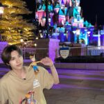 Hendery Instagram - Hong Kong Disneyland #woody 😆