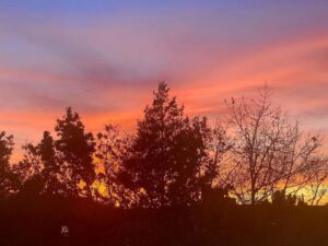 Henny Russell Instagram - Spectacular sunset tonight!