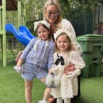 Hilary Duff Instagram – Mission: annual Montessori tea party …… to me and all the moms who made this lit for 98 little nuggets – we destroyed  and how tired are you still ??☺️💪 🌸