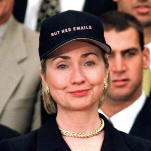 Hillary Clinton Instagram - Bringing this back in light of recent news: ⁣
⁣
Get a limited-edition But Her Emails hat and support Onward Together groups working to strengthen our democracy.⁣
⁣
Link to purchase in my bio. 🧢