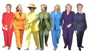 Hillary Clinton Instagram - LGBTQ+ rights are human rights. Happy Pride month! 🌈⁣
⁣
Image: InStyle