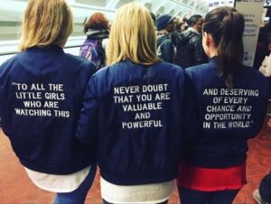 Hillary Clinton Instagram - Six years ago today at the Women's March in Washington, DC. #NeverDoubt