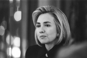 Hillary Clinton Instagram - In my bob era, 1996. #tbt 

Photo: David Hume Kennerly