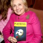 Hillary Clinton Instagram – After nearly 35 years, @PhantomOpera is ending its haunting of Broadway in April—so I had to take some family to experience the “music of the night” one last time! 🎭⁣
⁣
Photo: @broadwaybruce_
