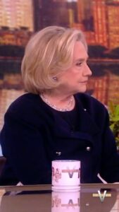 Hillary Clinton Instagram - @HillaryClinton tells #TheView a win for former Pres. Trump in 2024 “would be the end of our country as we know it.”