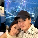 Him Law Instagram - 我同老婆放低小朋友一陣，慶祝我倆嘅週年紀念！ @tavia_yeung ❤️ #七週年快樂 #同樣地點同樣人物同樣的心 #❤️