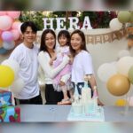 Him Law Instagram - 妹妹3歲生日，爸爸媽咪每年都有將依個日子紀錄落嚟，希望妳長大後會有好多愛以及美好嘅回憶。 3年前畫面好似琴日先發生，辛苦媽咪，要好好愛錫媽咪❤️ @tavia_yeung #爸爸已經諗緊妳由第幾年開始會同男朋友過😭 #家姐細佬相親相愛 #多謝AuntieLinda回港就帶埋哥哥姐姐嚟出席 #多謝咁多位