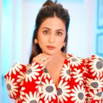 Hina Khan Instagram - Wildflower— Fierce, Beautiful and Free 🌸 Styled by @natashaabothra Outfit @therealblife @mintandmilkpr Accessories @amamajewels MUAH @sachinmakeupartist1 @siddhi_hairstylist 📸 @akshay_navlakhe