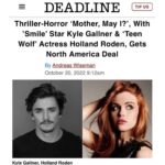 Holland Roden Instagram – Excited to announce @darkskyfilms
Acquired @mothermayifilm ❤️Blast shooting this and honored I got to learn so much producing for the first time @kylegface @laurencevannicelli @dancebydaisy @rage_trivedi #Daneeckerle #danielbrandt #verve 
Choners we did it! 🍫 @tonyschocolatebar