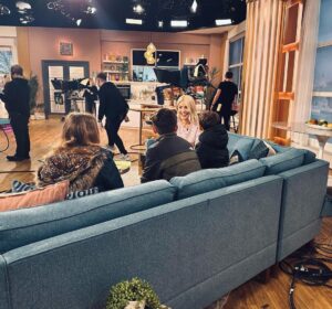 Holly Willoughby Instagram - Favourite interview of the week… the kids popped into @thismorning as they have broken up from school, Soooo lovely having them there. They have grown so much since the last time they were here 🥰… so that’s me for two weeks… I’m off to be with them and see if I can break the record for the most chocolate eggs consumed in 24 hours… wish me luck! 💗